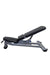 Muscle D Fitness Deluxe Adjustable Bench - Muscle D Fitness - Adjustable Moveable Padded Bench Black... — weight load capacity