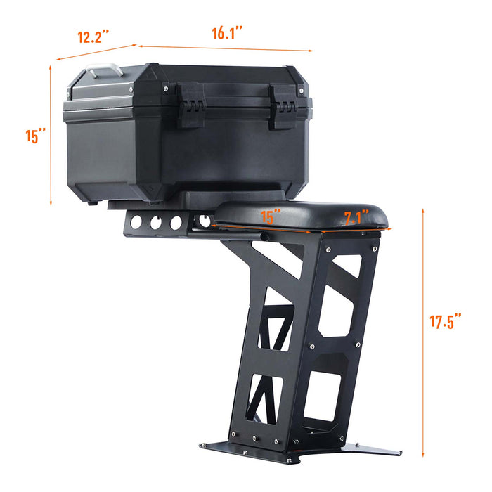 Teewing ComfortCruiser Electric Scooter Seat with Key Lock Tailbox f view 2