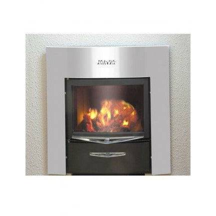 Finnish Sauna Builders Harvia 36 Duo Wood Burning Sauna Stove - Finnish Sauna Builders — heater and controls