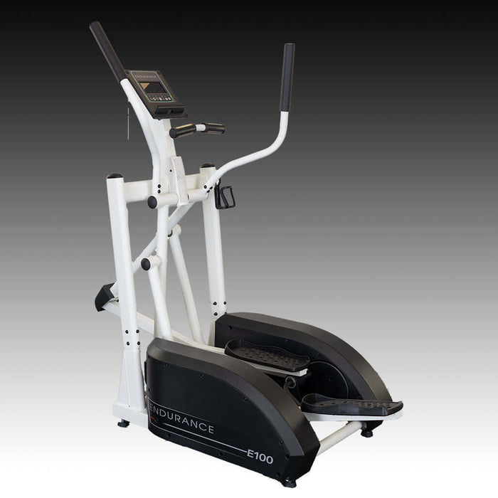 Body Solid Endurance E100 Center Drive Elliptical Trainer — belt and deck