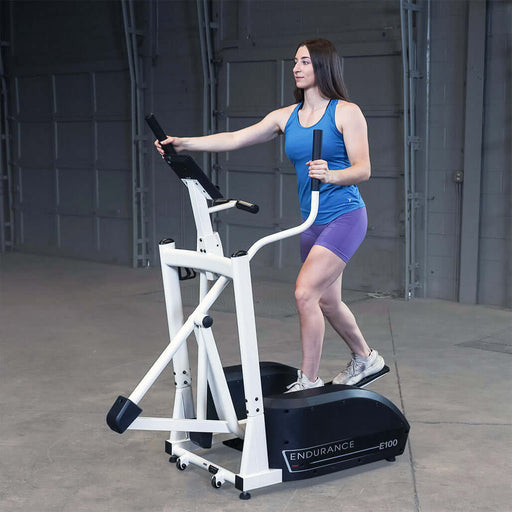 Body Solid Endurance E100 Center Drive Elliptical Trainer — front view