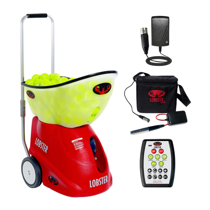 Lobster Elite Grand Five LE with external battery pack, charger and remote control