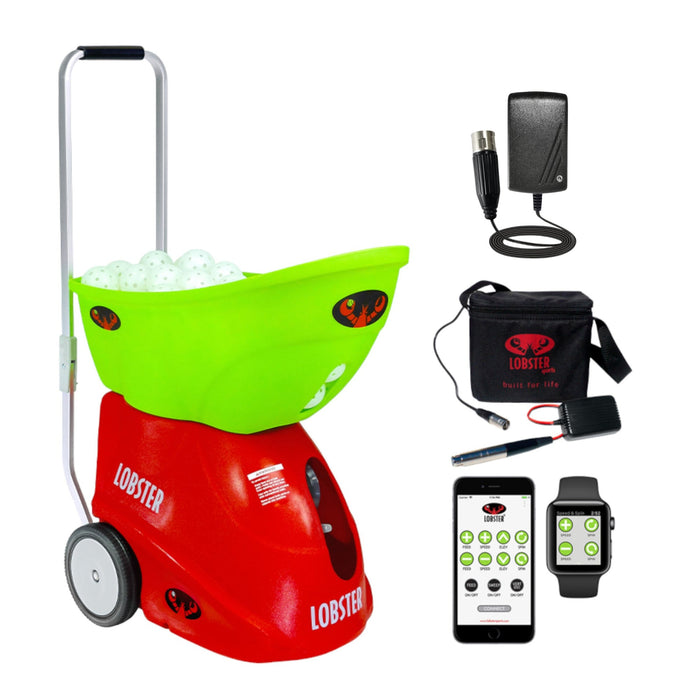 Lobster Pickle Two with external battery pack, charger and Wi-Fi remote for Apple