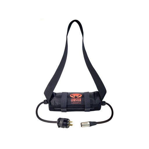 Lobster electric power pack with carrying strap