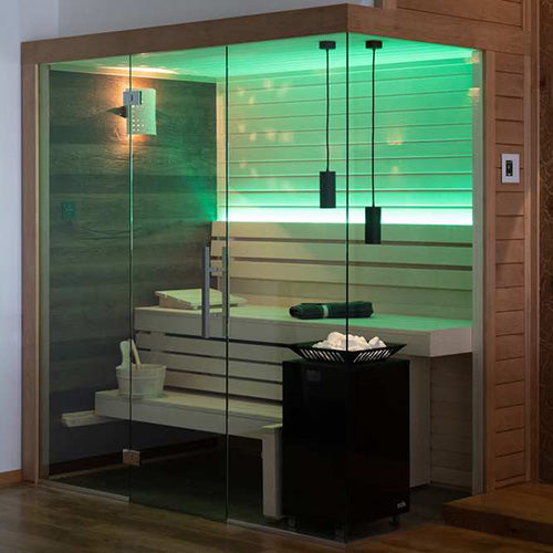 EOS Cubo Avantgarde 240/2 Freestanding Electric Sauna Heater - image 2