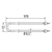 EOS 20016845 SPARE INVISIO HEATER ELEMENT, 6KW OR 12KW, 208V, 2000W