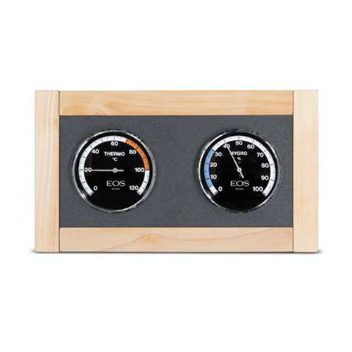 EOS Lux Climate Station Celsius Solid Wood-Framed Thermometer & - image 4
