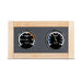 EOS Lux Climate Station Celsius Solid Wood-Framed Thermometer & - image 4