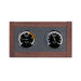 EOS Lux Climate Station Fahrenheit Solid Wood-Framed Thermometer & - image 2