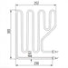 EOS 20016853 SPARE MYTHOS HEATER ELEMENT, 7.5KW, 208V, 1250W
