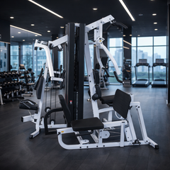 Body-Solid EXM3000LPS Multi-Station Home Gym – 7-Station Full Body Strength Training System with Dual Weight Stacks