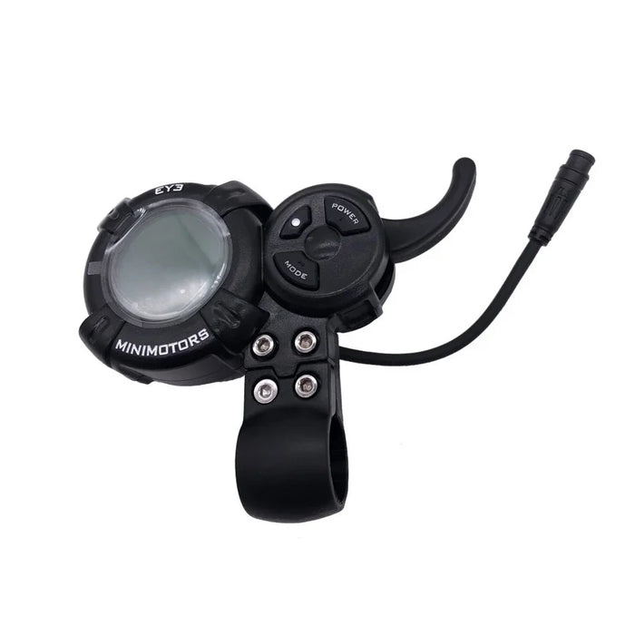 Kaabo USA Electric Scooter Kaabo Minimotors EY3 Display for Kaabo Warrior 11 Dual Motor E-scooter — front with headlight