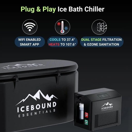 Icebound Essentials Icebound EcoPro - 0.5HP Cold Plunge Chiller — interior insulation