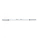 Muscle D Fitness Hard Chrome Olympic Bar - Muscle D Fitness - 7' Length - Rotating Sleeves — front view