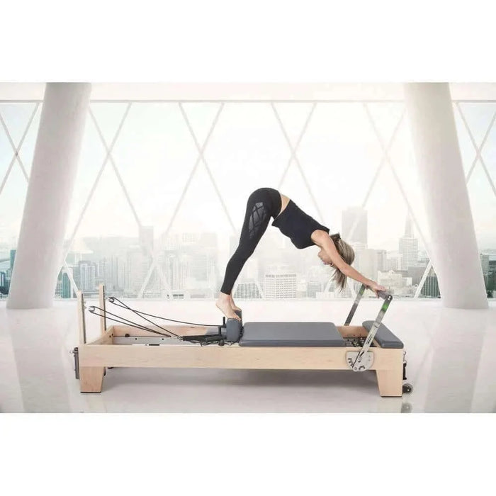Elina Pilates Elite Wood Reformer with Tower