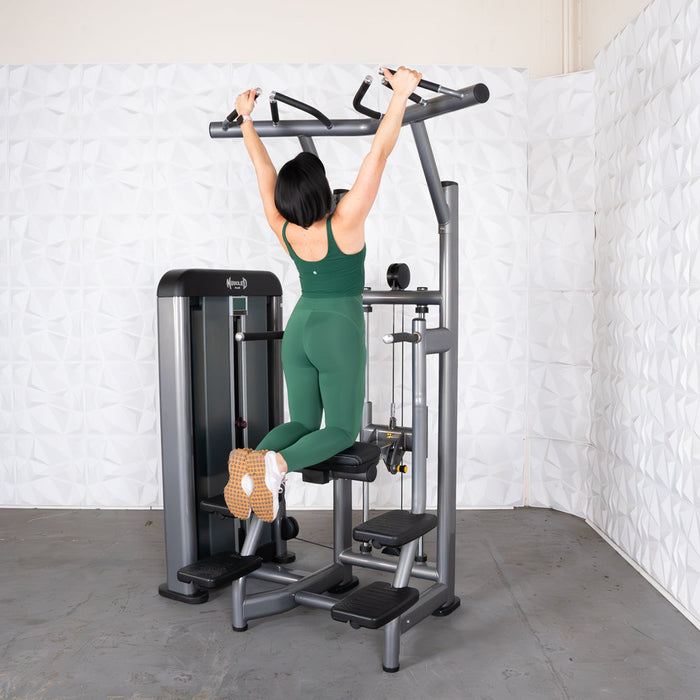 Muscle D Fitness Muscle D Fitness Elite Plus Assisted Chin / Dip - Commercial Grade - Adjustable Seat... — additional view 15