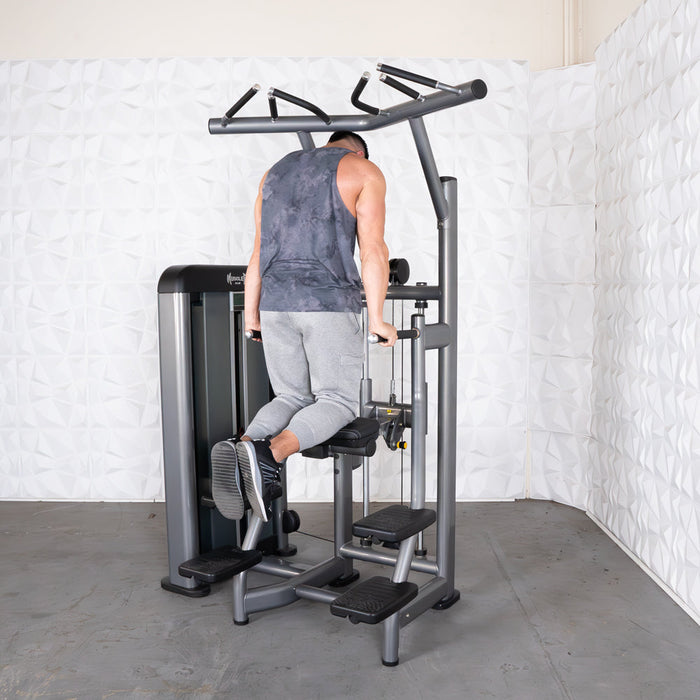 Muscle D Fitness Muscle D Fitness Elite Plus Assisted Chin / Dip - Commercial Grade - Adjustable Seat... — additional view 18