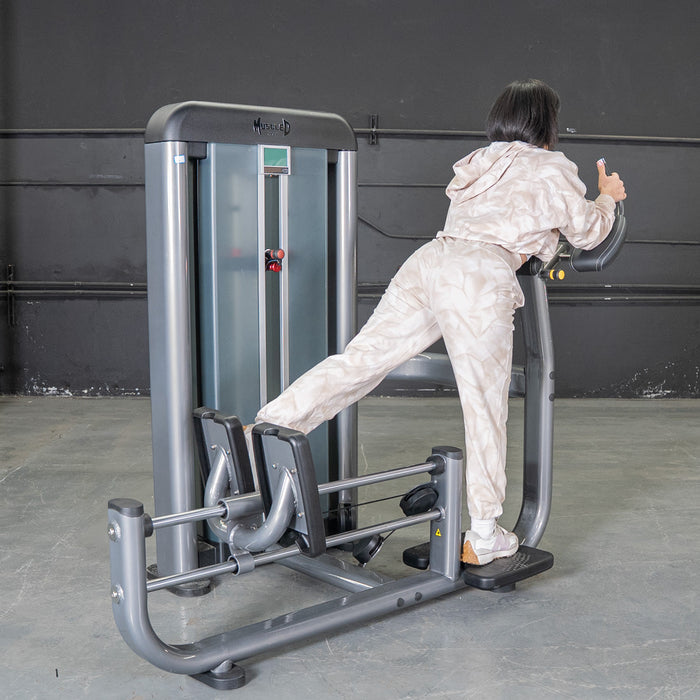 Muscle D Fitness Elite Plus Glute Blaster - Commercial Grade - Pin Selectorized