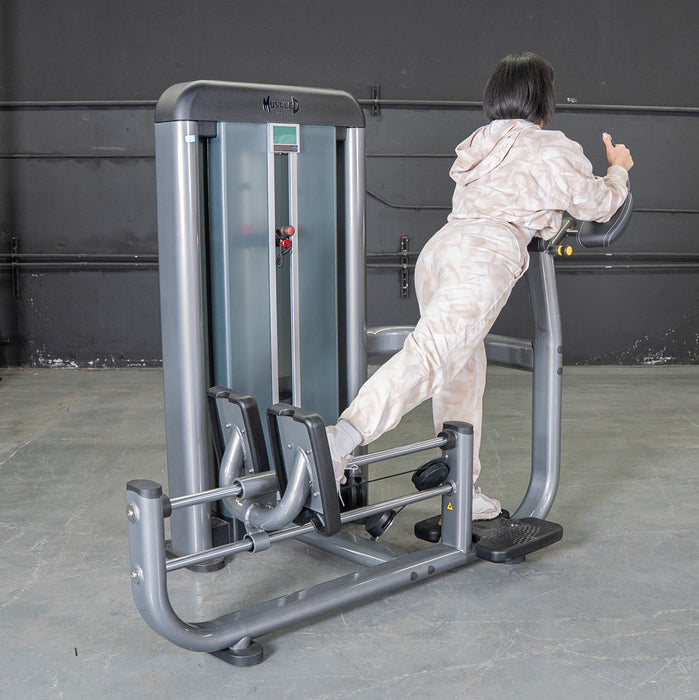 Muscle D Fitness Elite Plus Glute Blaster - Commercial Grade - Pin Selectorized