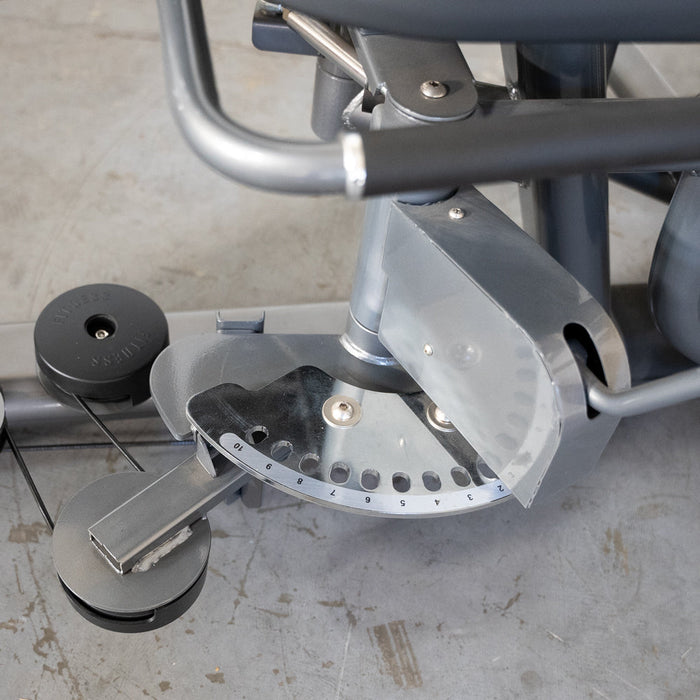 Muscle D Fitness Elite Plus Inner/Outer Thigh - Commercial Grade - Adjustable Seat - Pin Selectorized - Leg Workout