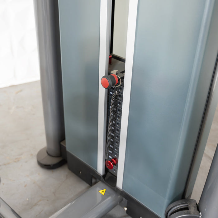 Muscle D Fitness Elite Plus Inner/Outer Thigh - Commercial Grade - Adjustable Seat - Pin Selectorized - Leg Workout