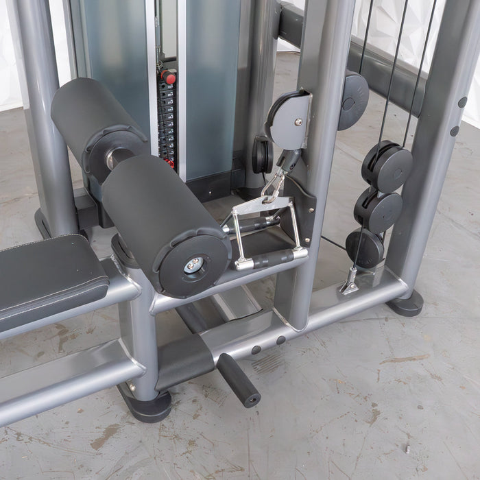 Muscle D Fitness Elite Plus Lat / Low Row - Commercial Seat - Pin Selectorized - Back Workout — additional view 12