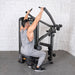 Muscle D Fitness Elite Plus Lat Pulldown - Commercial - Adjustable Seat - Pin Selectorized - Back Workout — additional view 9