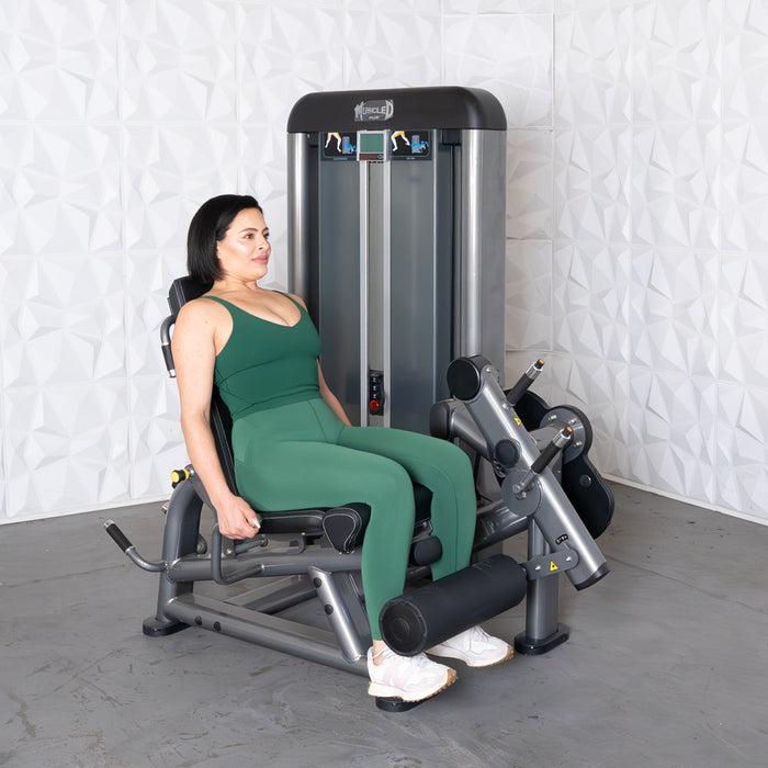 Muscle D Fitness Muscle D Fitness Elite Plus Leg Ext/Prone Leg Curl Combo - Commercial Grade - Adjus... — adjustment mechanism