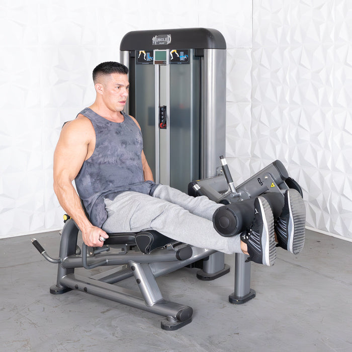 Muscle D Fitness Muscle D Fitness Elite Plus Leg Ext/Prone Leg Curl Combo - Commercial Grade - Adjus... — weight load capacity