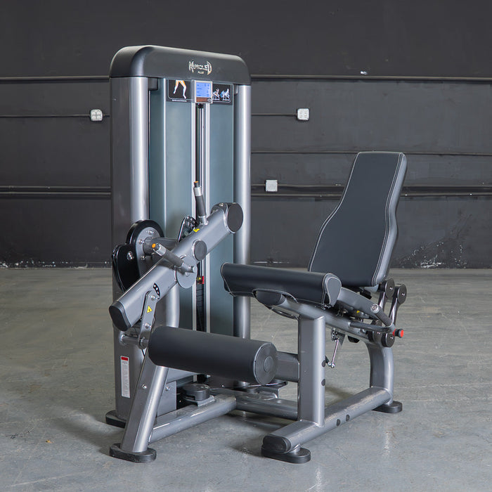 Muscle D Fitness Elite Plus Leg Extension - Commercial Grade - Adjustable Seated - Pin Selectorized