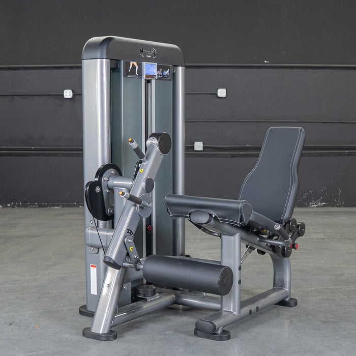 Muscle D Fitness Elite Plus Leg Extension - Commercial Grade - Adjustable Seated - Pin Selectorized