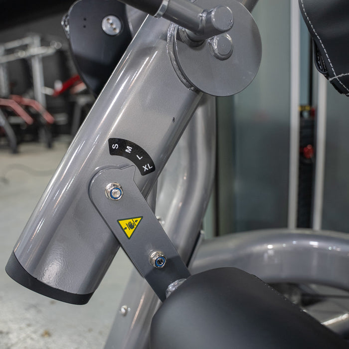 Muscle D Fitness Elite Plus Leg Extension - Commercial Grade - Adjustable Seated - Pin Selectorized