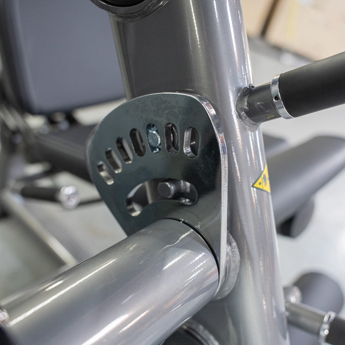 Muscle D Fitness Elite Plus Leg Extension - Commercial Grade - Adjustable Seated - Pin Selectorized