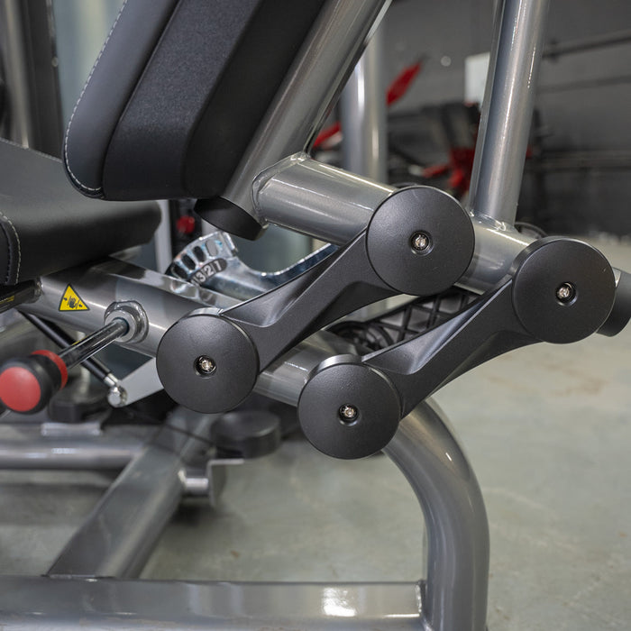 Muscle D Fitness Elite Plus Leg Extension - Commercial Grade - Adjustable Seated - Pin Selectorized