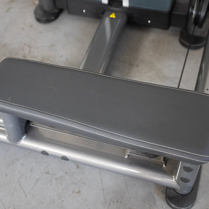 Muscle D Fitness Elite Plus Long Pull Row - Commercial Grade - Adjustable Seat - Pin Selectorized - Back Workout