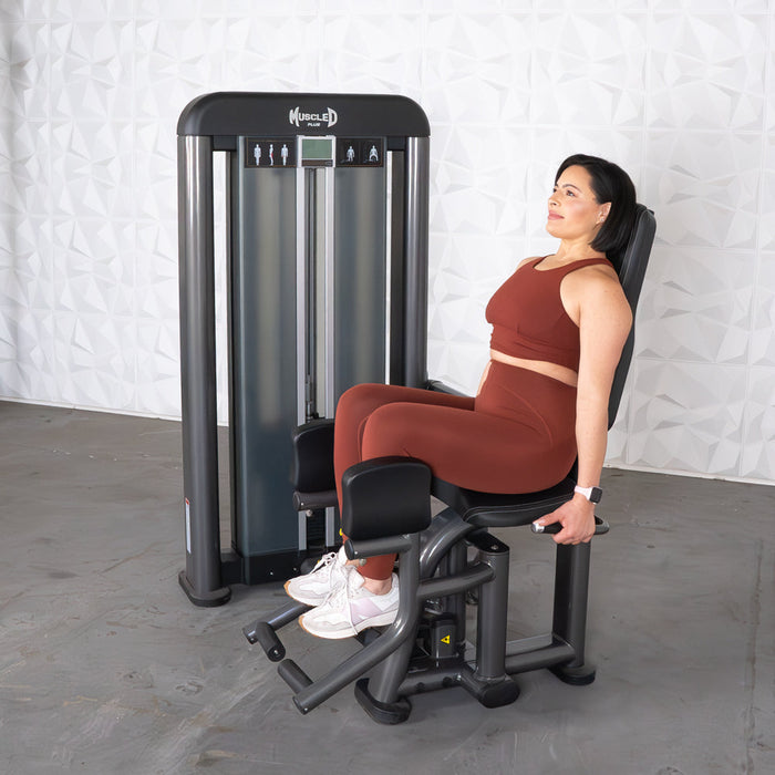 Muscle D Fitness Elite Plus Outer Thigh - Commercial Grade - Adjustable Seat - Pin Selectorized - Leg Workout