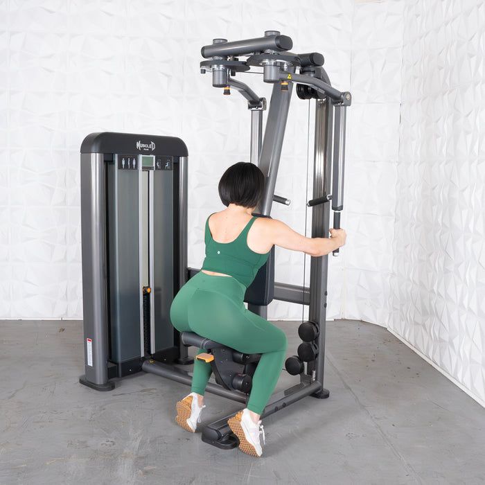 Muscle D Fitness Muscle D Fitness Elite Plus Pec / Rear Delt -Commercial Grade - Adjustable Seat - Pin... — additional view 14