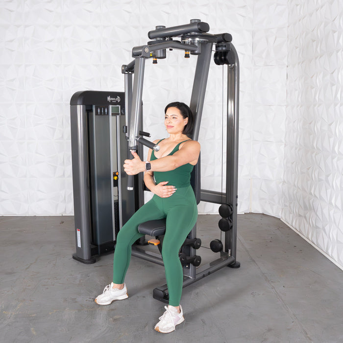 Muscle D Fitness Muscle D Fitness Elite Plus Pec / Rear Delt -Commercial Grade - Adjustable Seat - Pin... — additional view 16
