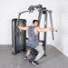 Muscle D Fitness Muscle D Fitness Elite Plus Pec / Rear Delt -Commercial Grade - Adjustable Seat - Pin Selecto... — front view