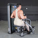 Muscle D Fitness Muscle D Fitness Elite Plus Seated Row - Commercial Grade - Adjustable Seat - Pin Selec... — full setup angle