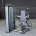 Muscle D Fitness Elite Plus Triceps Press - Commercial Grade - Adjustable Seat - Pin Selectorized — close-up detail