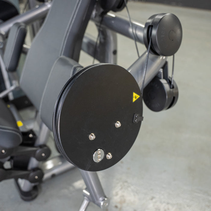 Muscle D Fitness Elite Plus Biceps Curl - Commercial Grade - Adjustable Seat - Pin Selectorized - Full Motion Arm Curl