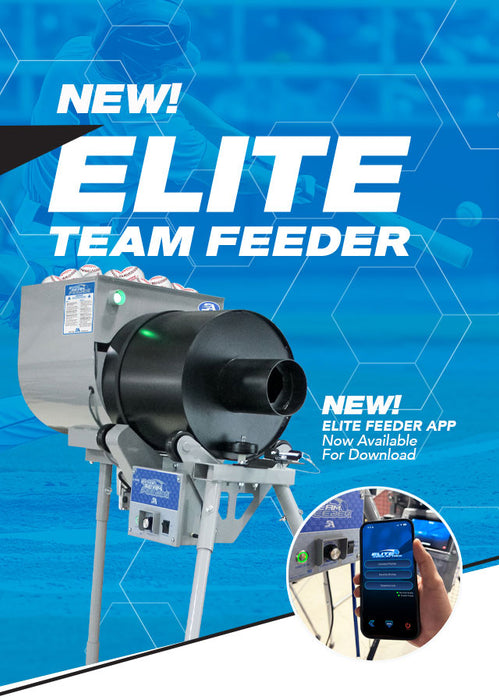 Sports Attack Elite Team Feeder for the Elite eHack Attack baseball pitching machine