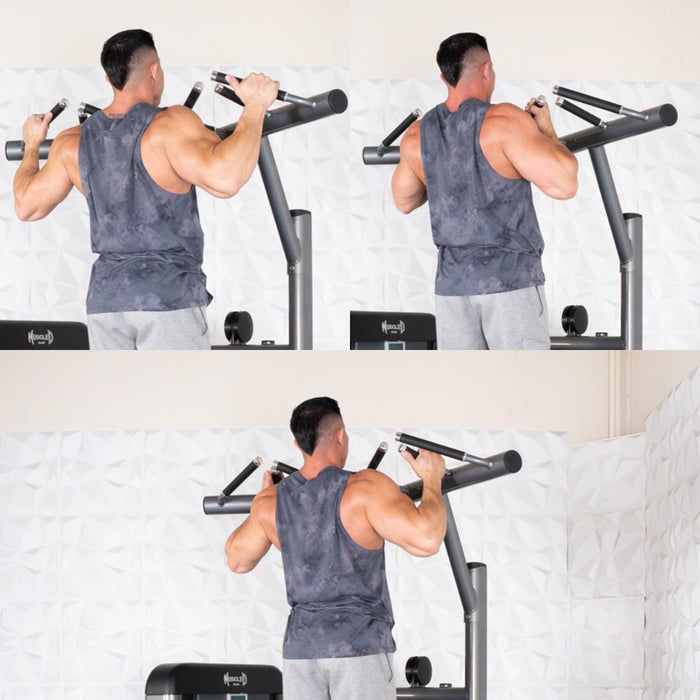 Muscle D Fitness Muscle D Fitness Elite Plus Assisted Chin / Dip - Commercial Grade - Adjustable Seat... — additional view 12