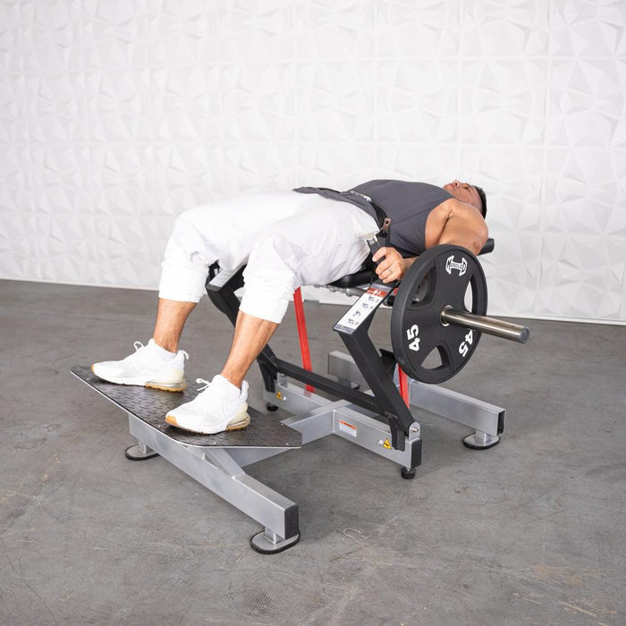 Muscle D Fitness Excel Base Plate Loaded Hip Thruster - Muscle D Fitness -  Leverage Glute Drive — adjustment mechanism