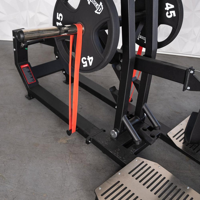 Muscle D Fitness Excel Glute Line Belt Squat - Muscle D Fitness - Plate Loaded Belt Squat - Non Slip Deck — close-up detail