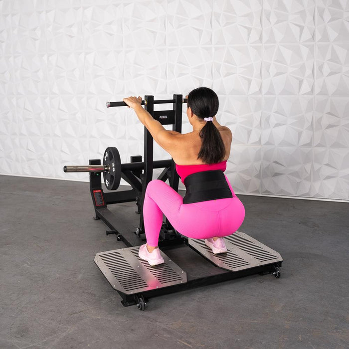 Muscle D Fitness Excel Glute Line Belt Squat - Muscle D Fitness - Plate Loaded Belt Squat - Non Slip... — adjustment mechanism
