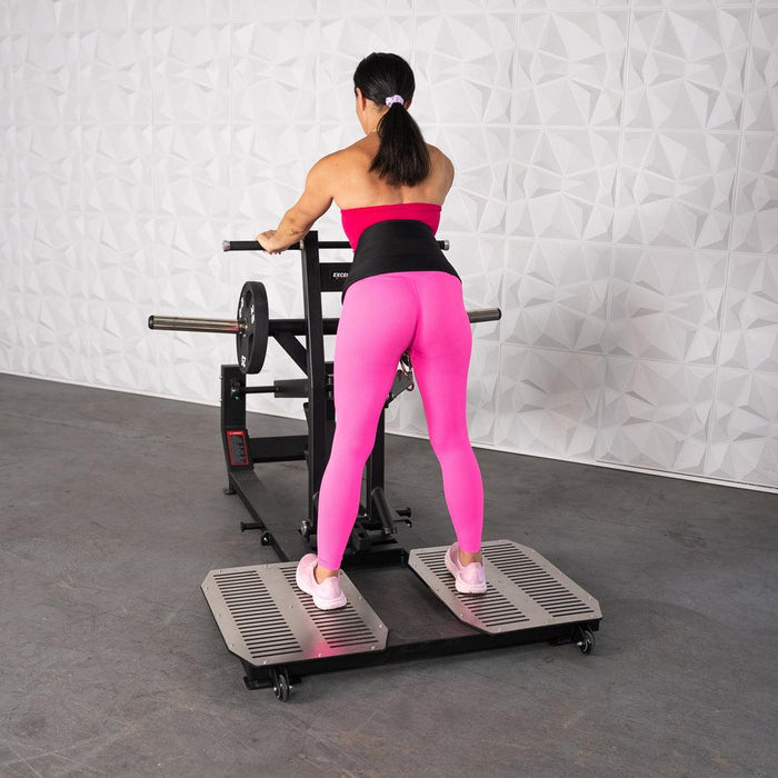 Muscle D Fitness Excel Glute Line Belt Squat - Muscle D Fitness - Plate Loaded Belt Squat - Non... — grip and contact surface