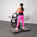 Muscle D Fitness Excel Glute Line Belt Squat - Muscle D Fitness - Plate Loaded Belt Squat - Non Slip Deck — front view