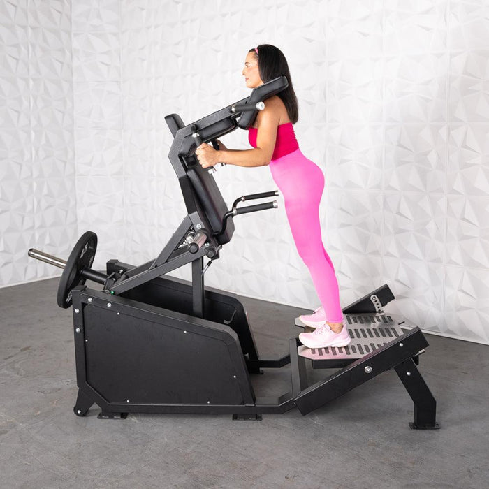 Muscle D Fitness Excel Glute Line Hack Squat / Front Squat - Muscle D Fitness - Plate Load Squat Machi... — additional view 16